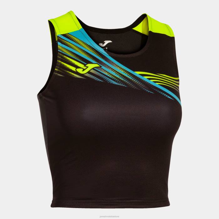 hr Joma majica bez rukava elite x crno fluorescentno žuto 6FVN1752 žene