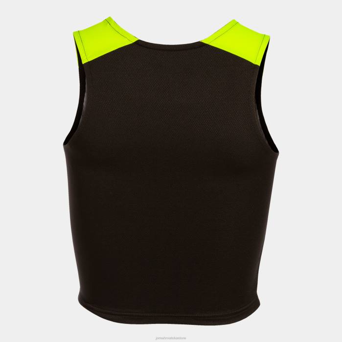 hr Joma majica bez rukava elite x crno fluorescentno žuto 6FVN1752 žene