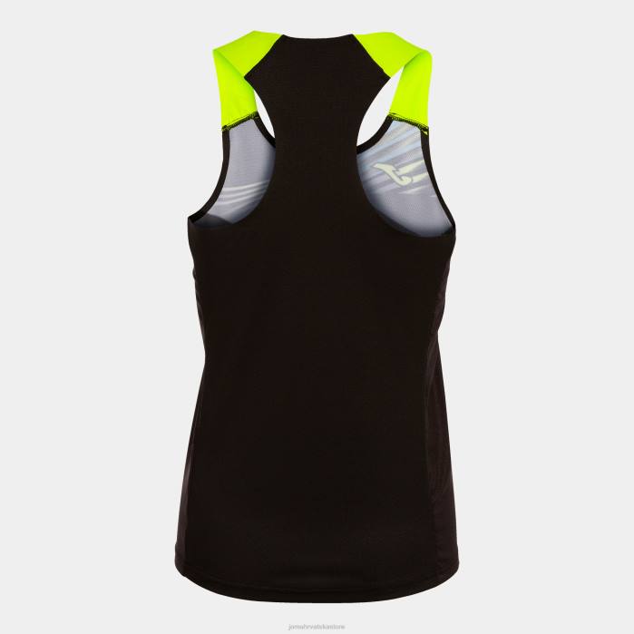 hr Joma majica bez rukava elite x crno fluorescentno žuto 6FVN1937 žene