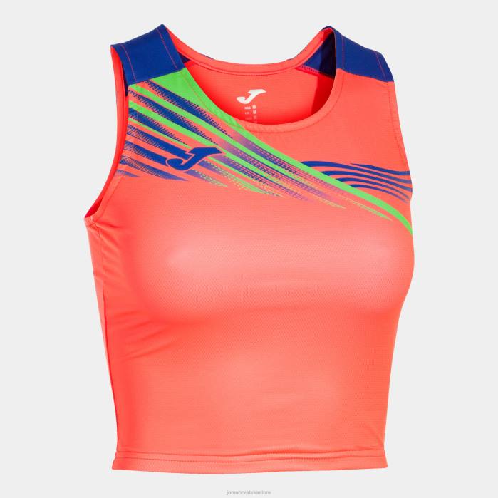 hr Joma majica bez rukava elite x fluorescentni koralj kraljevsko plava 6FVN2164 žene