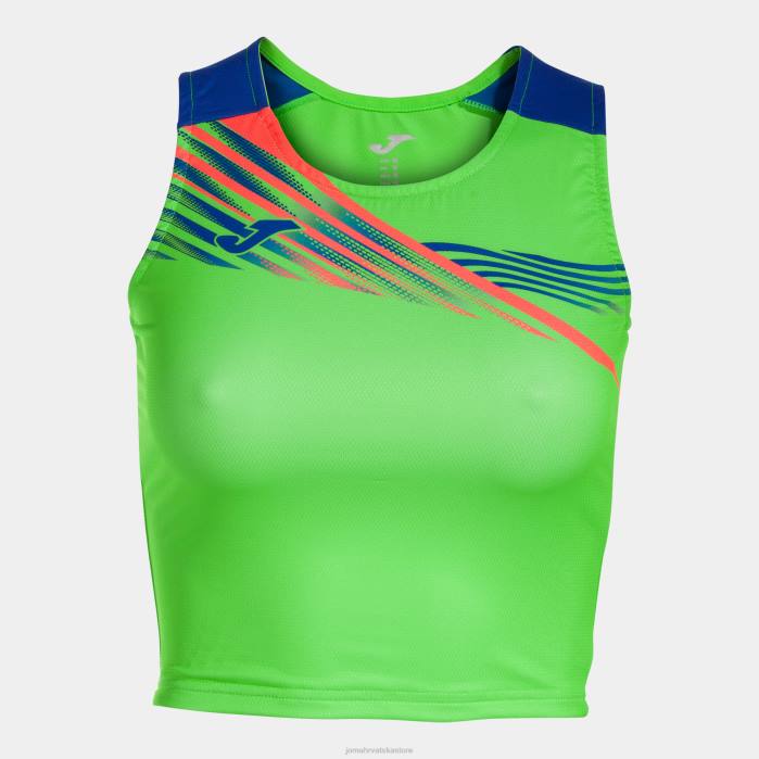 hr Joma majica bez rukava elite x fluorescentno zelena kraljevsko plava 6FVN2028 žene