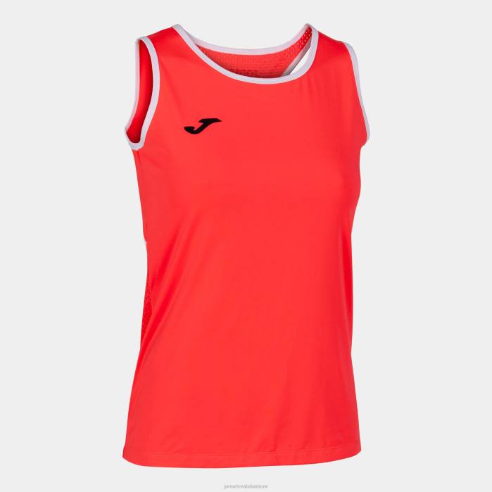 hr Joma majica bez rukava fluorescentni koralj 6FVN3683 žene