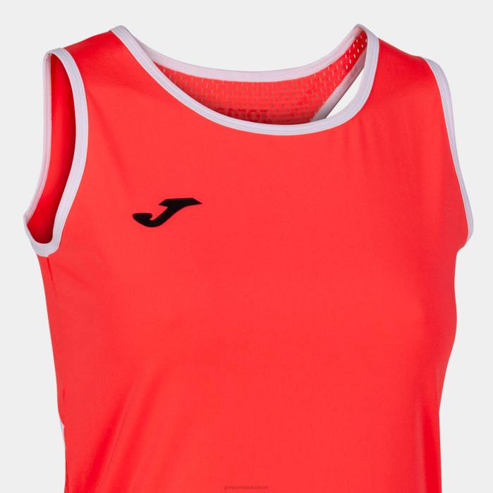 hr Joma majica bez rukava fluorescentni koralj 6FVN3683 žene