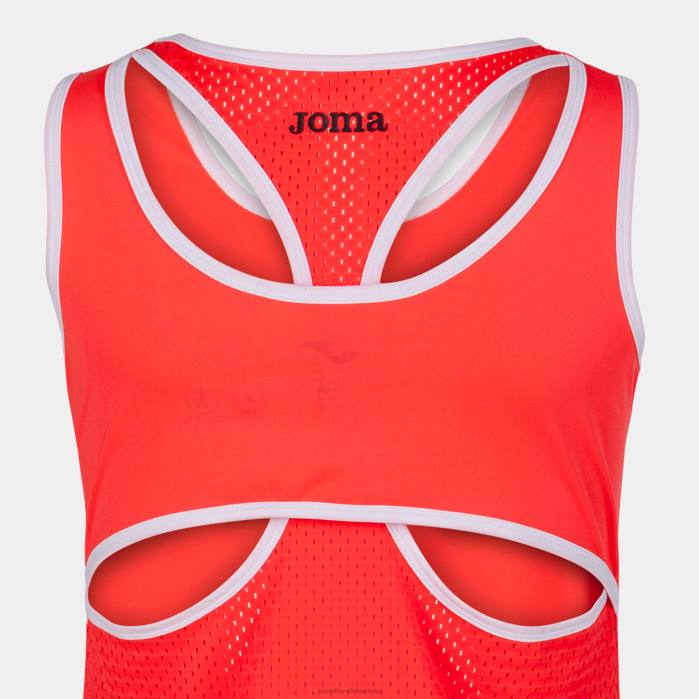 hr Joma majica bez rukava fluorescentni koralj 6FVN3683 žene