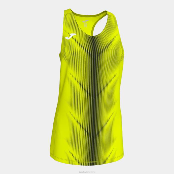 hr Joma majica bez rukava olimpia fluorescentno žuto crna 6FVN3881 žene