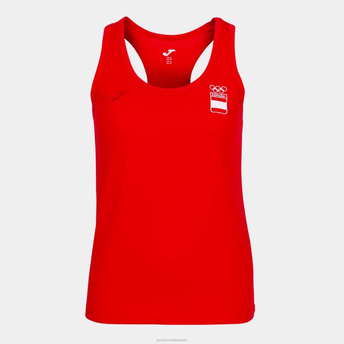 hr Joma majica bez rukava slobodno vrijeme Španjolski olimpijski odbor bijela 6FVN2640 žene