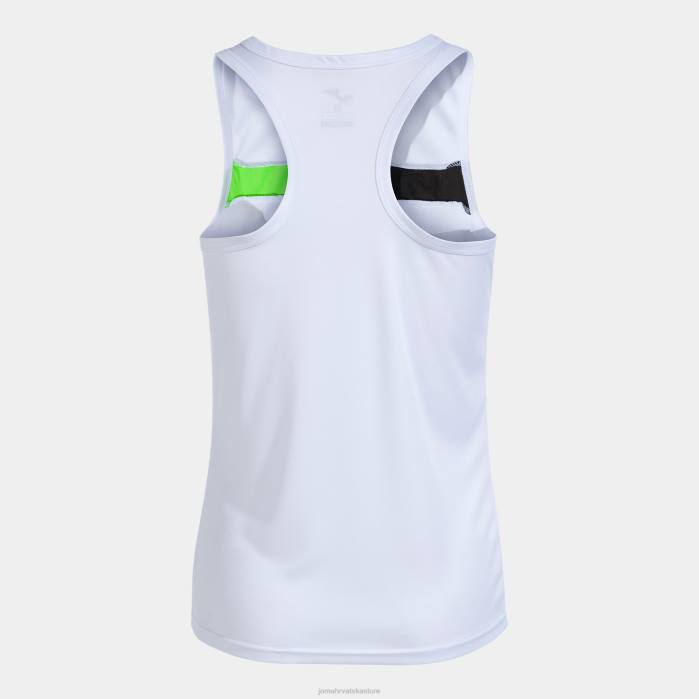 hr Joma majica bez rukava sud bijela fluorescentno zelena crna 6FVN3706 žene