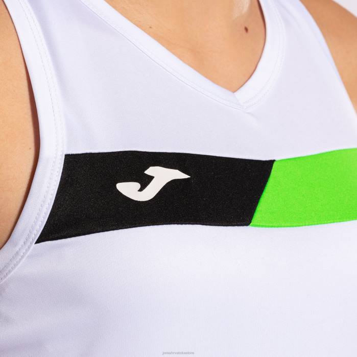 hr Joma majica bez rukava sud bijela fluorescentno zelena crna 6FVN3706 žene