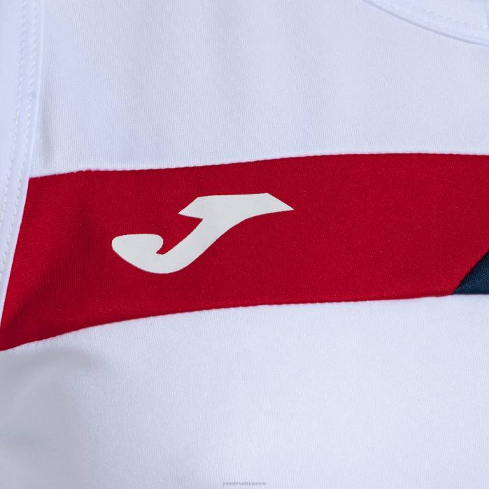 hr Joma majica bez rukava sud bijelo crvena tamnoplava 6FVN1964 žene