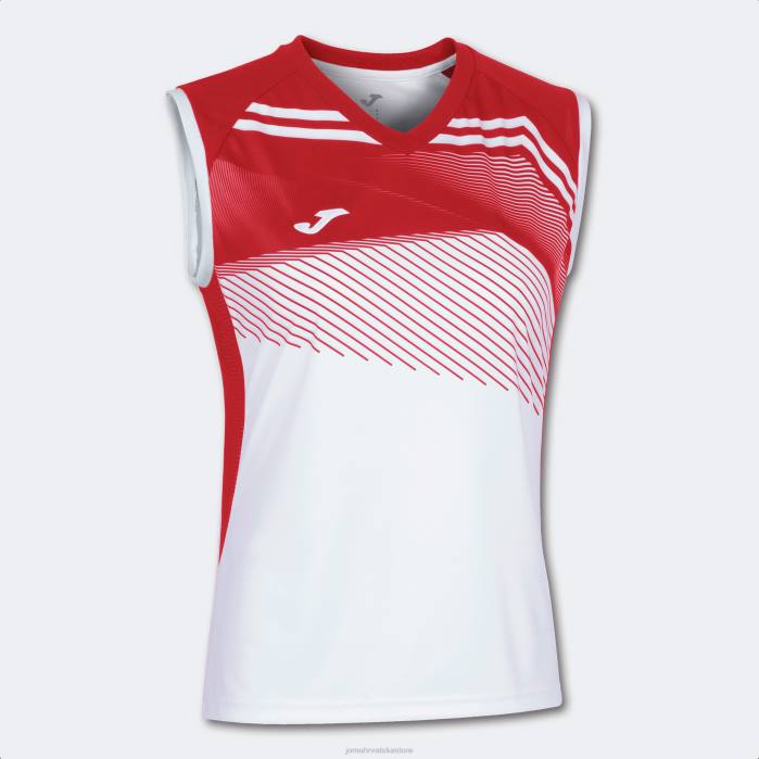 hr Joma majica bez rukava supernova ii bijelo crveno 6FVN3702 žene
