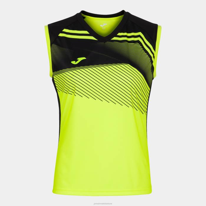 hr Joma majica bez rukava supernova ii fluorescentno žuto crna 6FVN3582 žene