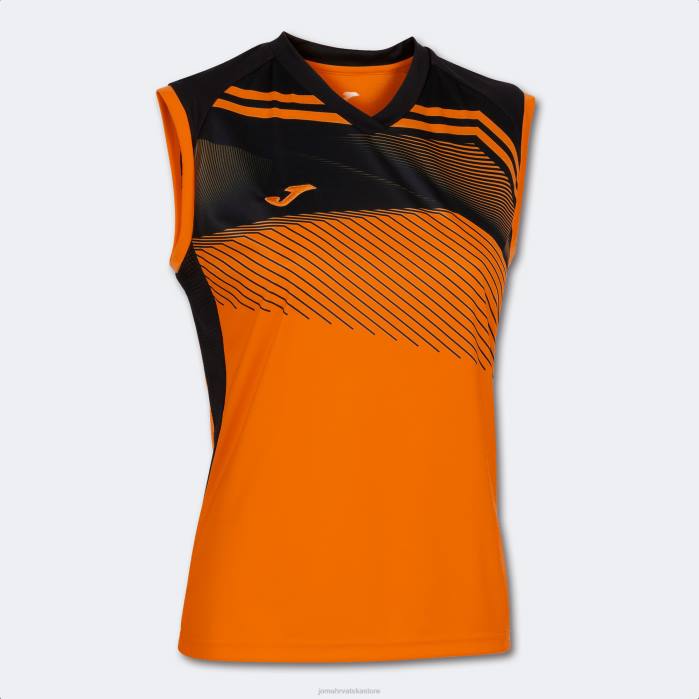 hr Joma majica bez rukava supernova ii narančasta crna 6FVN2308 žene