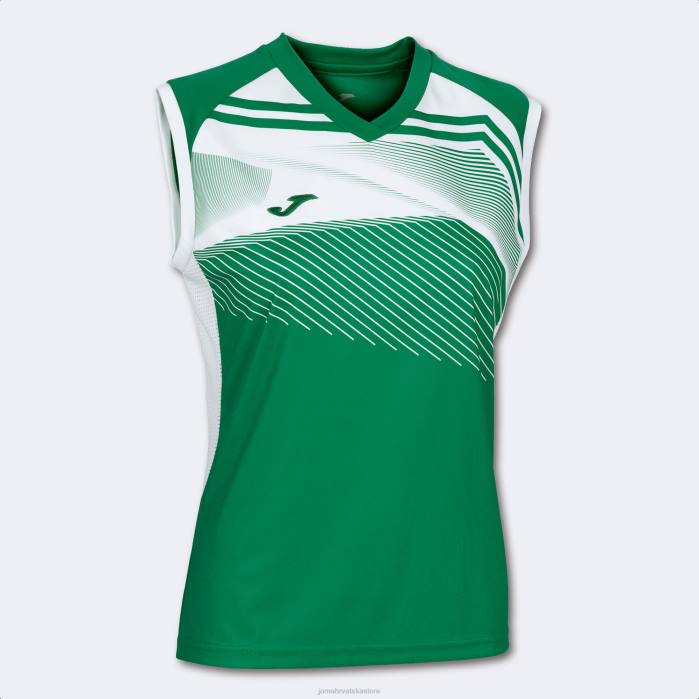 hr Joma majica bez rukava supernova ii zeleno bijela 6FVN3603 žene