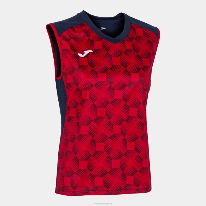 hr Joma majica bez rukava supernova iii tamnoplava crvena 6FVN2378 žene