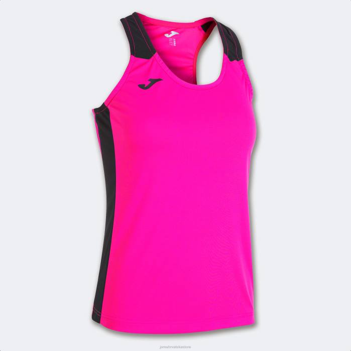 hr Joma rekord bez rukava ii fluorescentno ružičasto crna 6FVN1812 žene