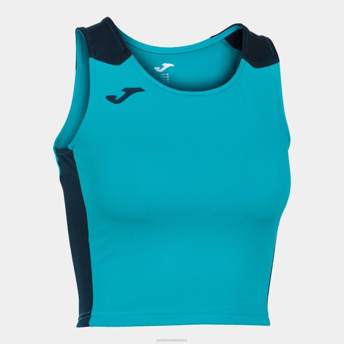 hr Joma rekord bez rukava ii fluorescentno tirkizno tamnoplava 6FVN2123 žene