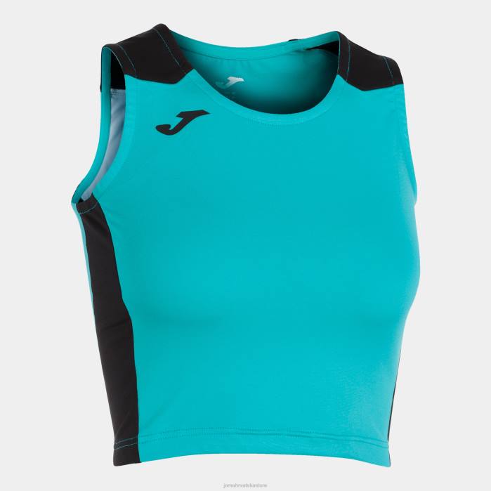 hr Joma rekord bez rukava ii tirkizno crna 6FVN3689 žene