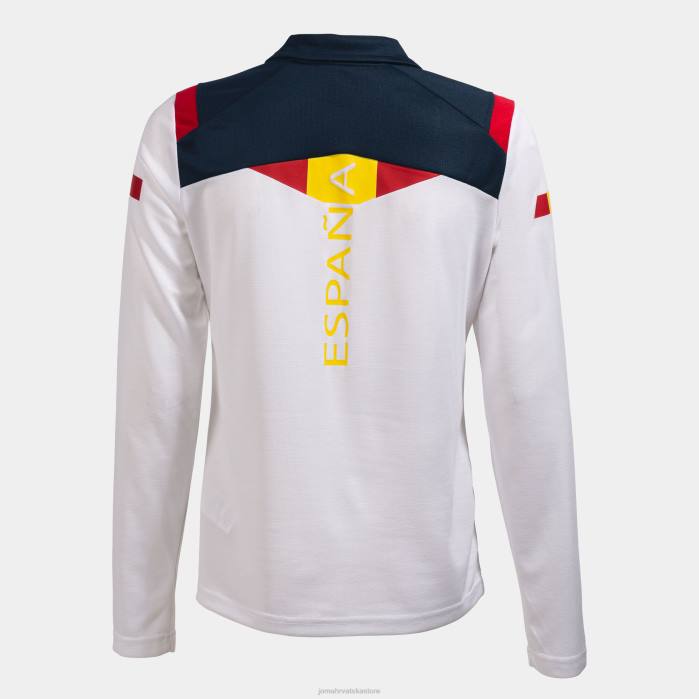 hr Joma polo majica dugih rukava Španjolski olimpijski odbor bijela 6FVN3598 žene