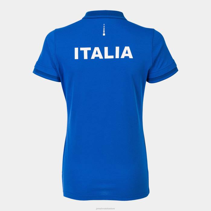 hr Joma polo majica kratkih rukava Talijanski teniski savez kraljevski plava 6FVN1650 žene