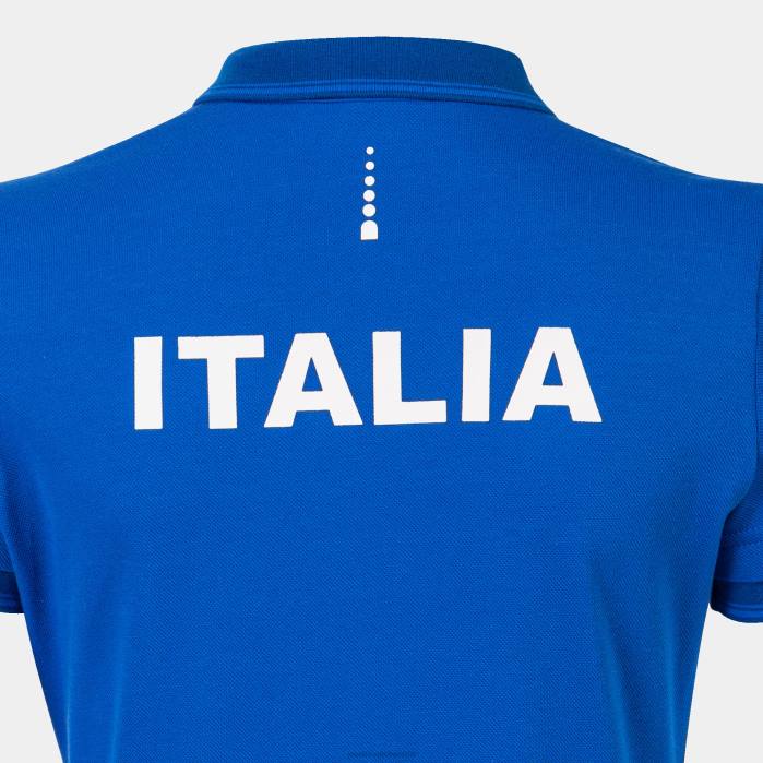 hr Joma polo majica kratkih rukava Talijanski teniski savez kraljevski plava 6FVN1650 žene