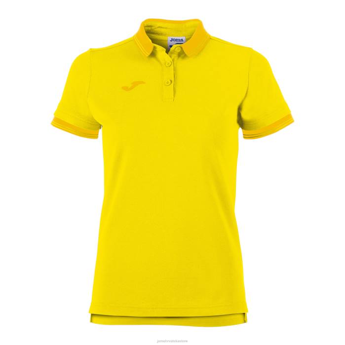 hr Joma polo majica kratkih rukava bali ii žuta boja 6FVN1786 žene