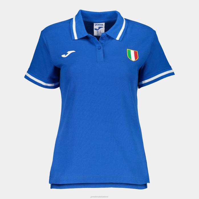 hr Joma polo majica kratkih rukava fidal 23/24 kraljevski plava 6FVN1773 žene