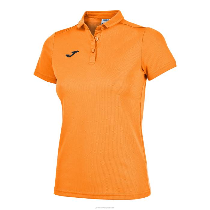 hr Joma polo majica kratkih rukava hobi fluorescentno narančasta 6FVN2323 žene