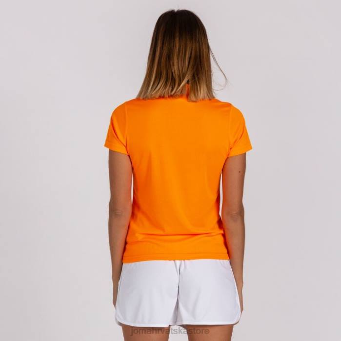 hr Joma polo majica kratkih rukava hobi fluorescentno narančasta 6FVN2323 žene