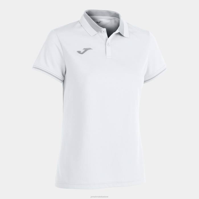 hr Joma polo majica kratkih rukava prvenstvo vi bijela siva 6FVN3687 žene