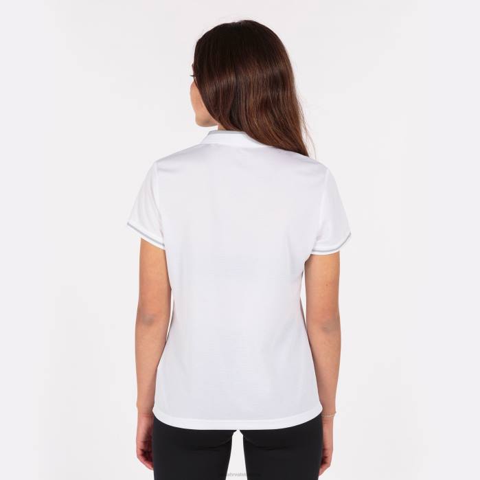 hr Joma polo majica kratkih rukava prvenstvo vi bijela siva 6FVN3687 žene