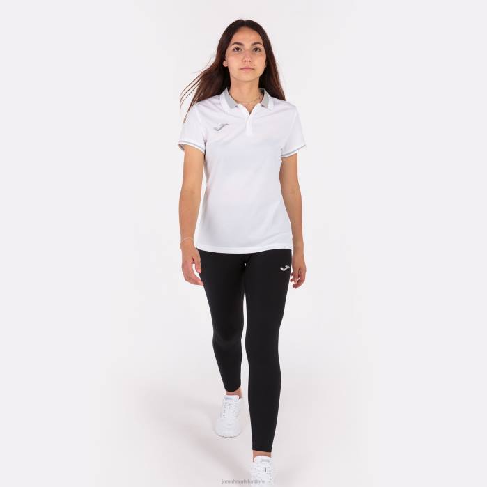 hr Joma polo majica kratkih rukava prvenstvo vi bijela siva 6FVN3687 žene