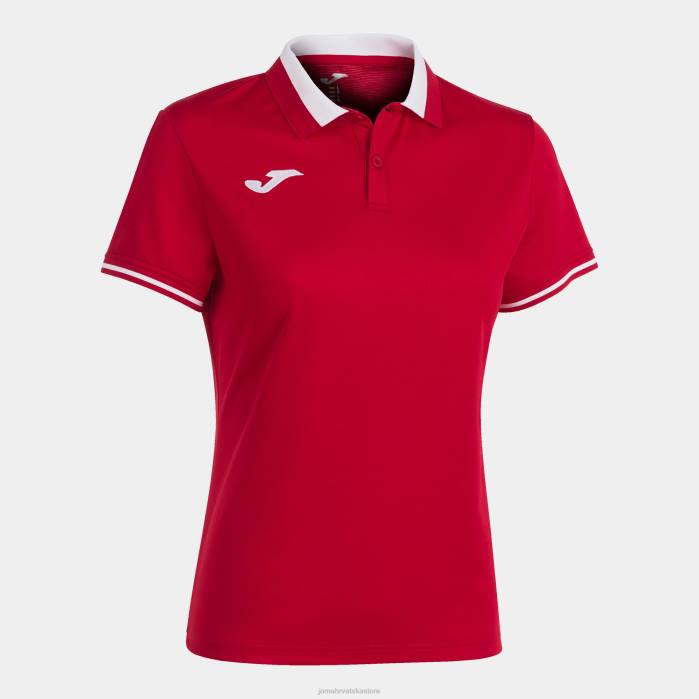 hr Joma polo majica kratkih rukava prvenstvo vi crveno bijelo 6FVN2669 žene