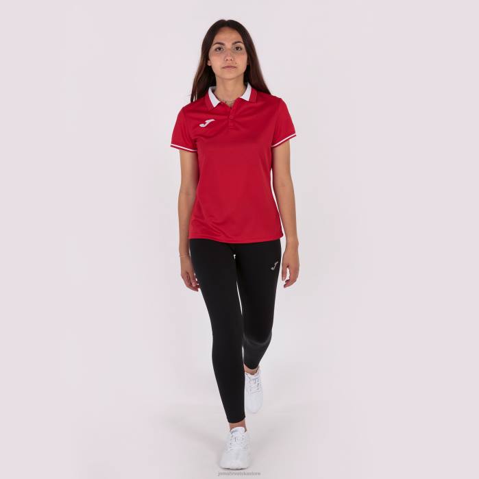 hr Joma polo majica kratkih rukava prvenstvo vi crveno bijelo 6FVN2669 žene