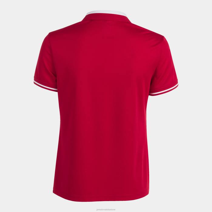 hr Joma polo majica kratkih rukava prvenstvo vi crveno bijelo 6FVN2669 žene