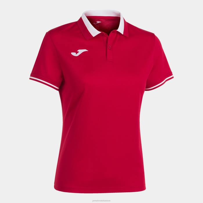 hr Joma polo majica kratkih rukava prvenstvo vi crveno bijelo 6FVN2669 žene