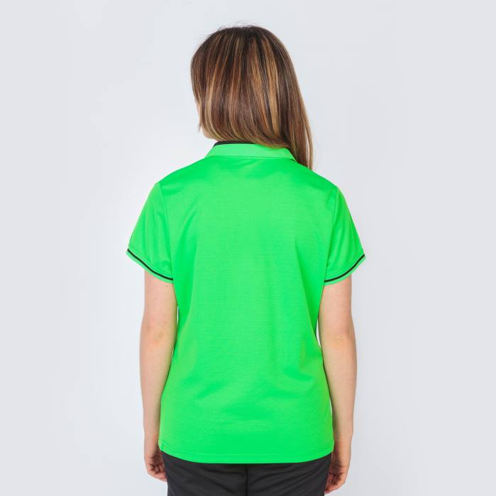 hr Joma polo majica kratkih rukava prvenstvo vi fluorescentno zelena crna 6FVN3649 žene