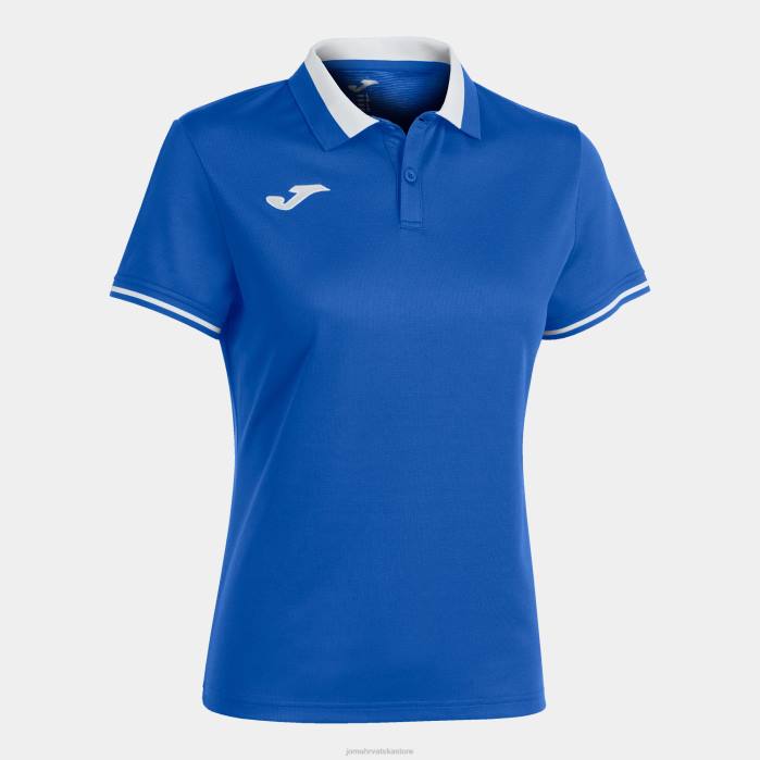 hr Joma polo majica kratkih rukava prvenstvo vi kraljevsko plava bijela 6FVN2577 žene