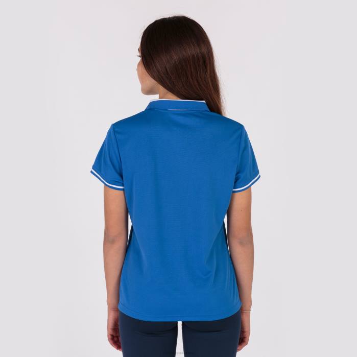hr Joma polo majica kratkih rukava prvenstvo vi kraljevsko plava bijela 6FVN2577 žene