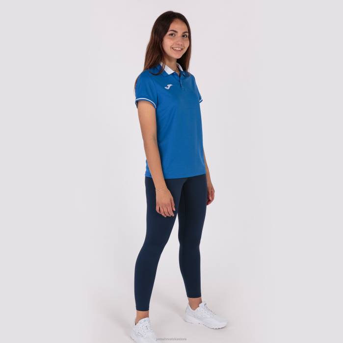 hr Joma polo majica kratkih rukava prvenstvo vi kraljevsko plava bijela 6FVN2577 žene