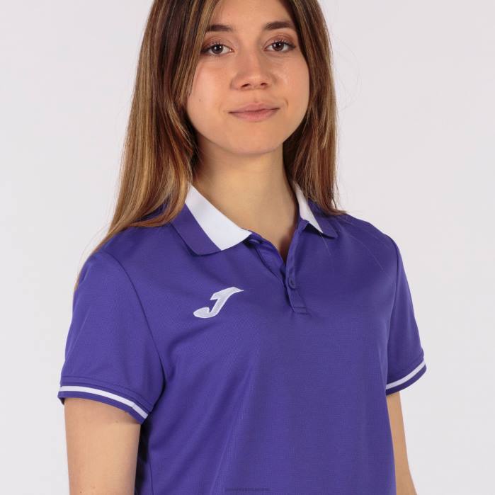 hr Joma polo majica kratkih rukava prvenstvo vi ljubičasta bijela 6FVN2125 žene