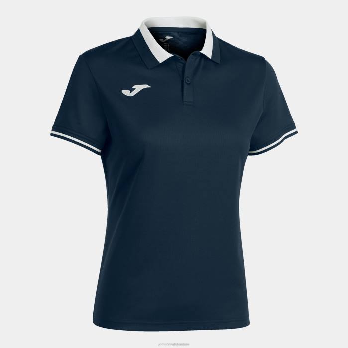 hr Joma polo majica kratkih rukava prvenstvo vi tamnoplava bijela 6FVN3688 žene