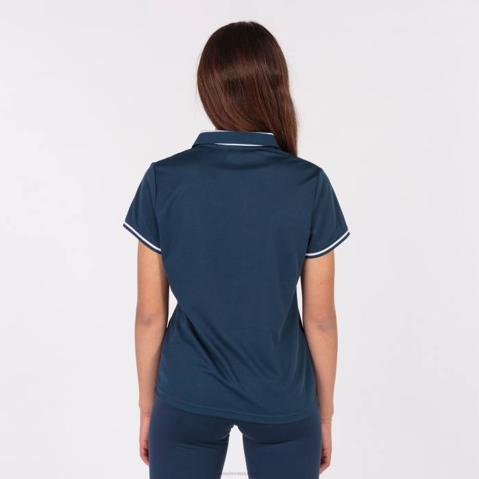 hr Joma polo majica kratkih rukava prvenstvo vi tamnoplava bijela 6FVN3688 žene