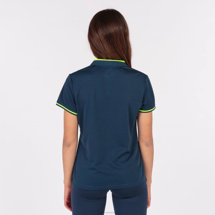 hr Joma polo majica kratkih rukava prvenstvo vi tamnoplava fluorescentno žuta 6FVN3907 žene