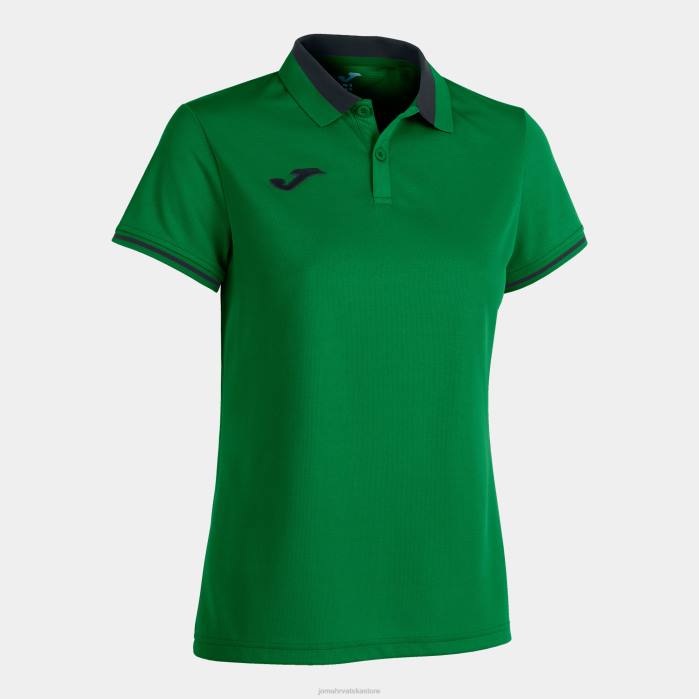 hr Joma polo majica kratkih rukava prvenstvo vi zeleno crno 6FVN2667 žene