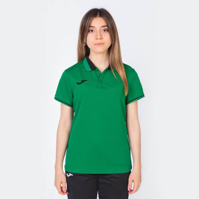 hr Joma polo majica kratkih rukava prvenstvo vi zeleno crno 6FVN2667 žene
