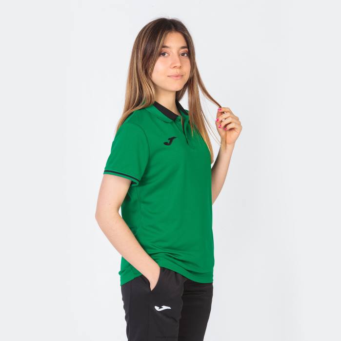 hr Joma polo majica kratkih rukava prvenstvo vi zeleno crno 6FVN2667 žene