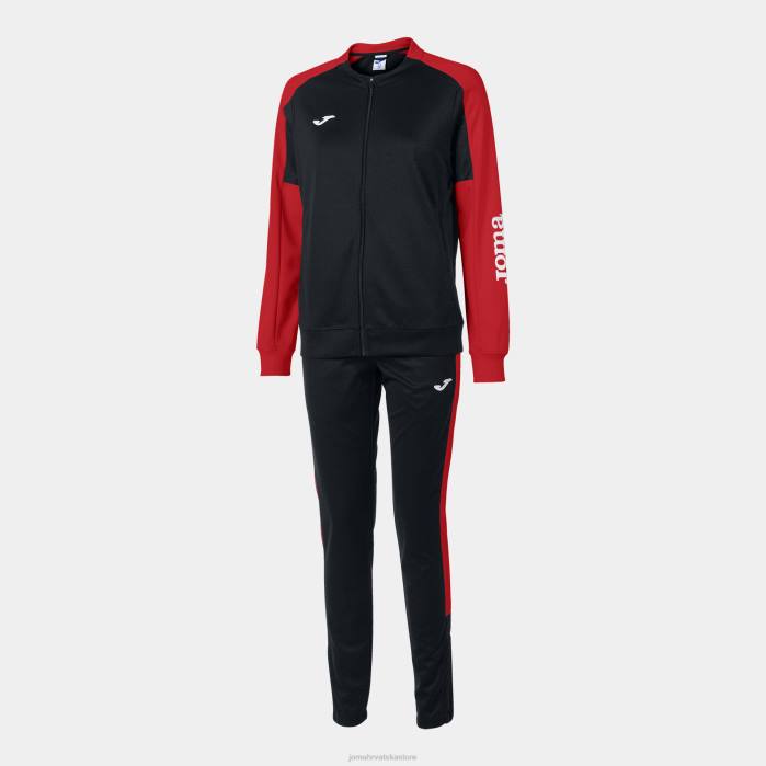hr Joma trenirka eko prvenstvo crno crvena 6FVN2381 žene