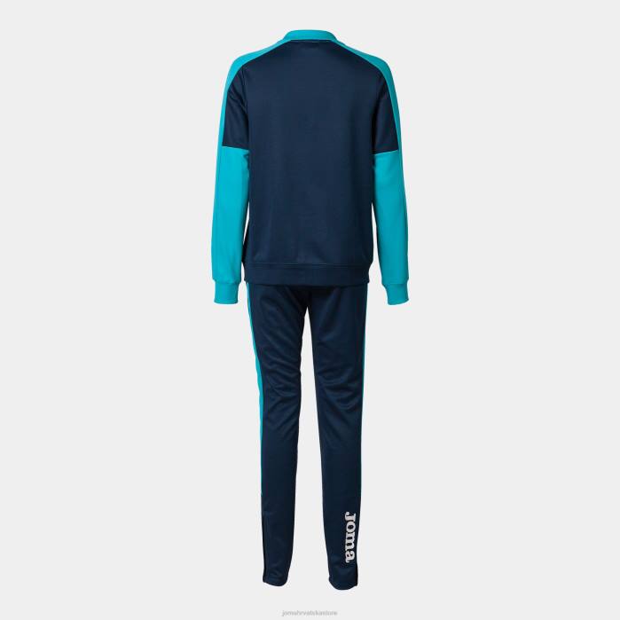 hr Joma trenirka eko prvenstvo tamnoplava fluorescentna tirkizna 6FVN2220 žene