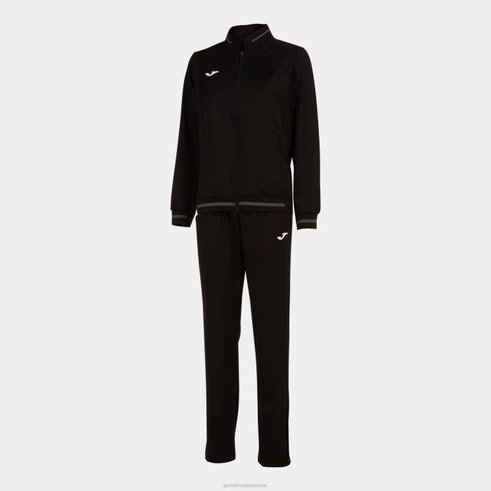 hr Joma trenirka montreal crno tamno sivo 6FVN1605 žene