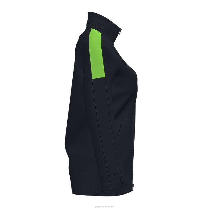 hr Joma anorak trivor crna fluorescentno zelena 6FVN2572 žene